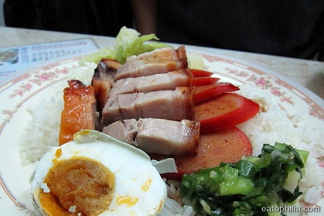 Roast meat rice at Tai Kei in Hong Kong